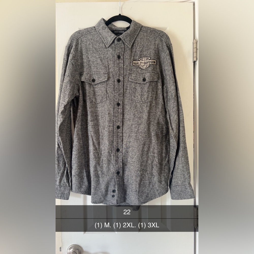 BNWT Harley Davidson Flannel